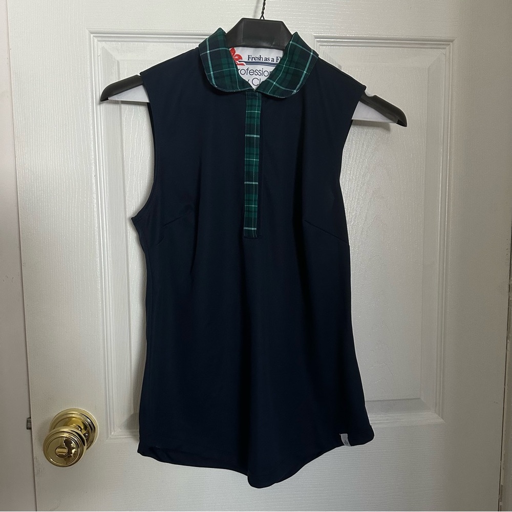Golf Top Lady Hagen Size Small Navy Blue